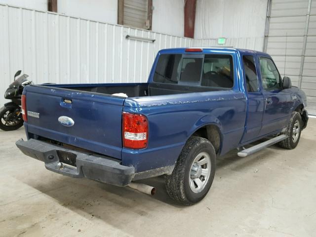 1FTYR44UX7PA43694 - 2007 FORD RANGER SUP BLUE photo 4