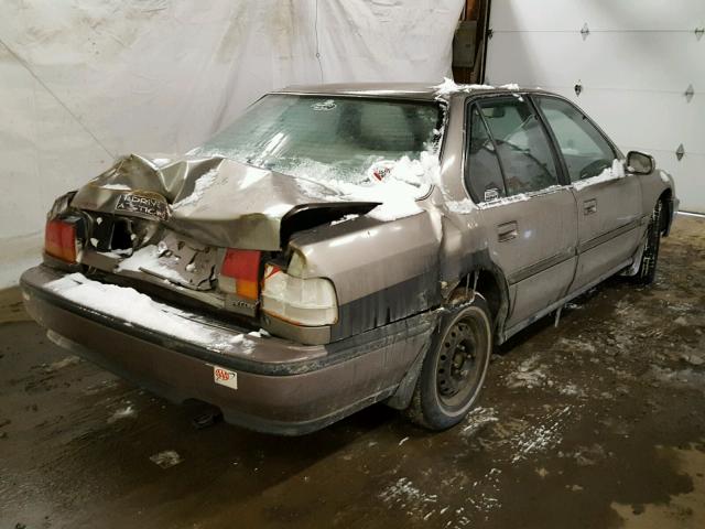 1HGCB7554PA018074 - 1993 HONDA ACCORD LX SILVER photo 4