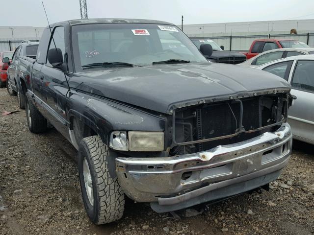 3B7HF13Z9XG121214 - 1999 DODGE RAM 1500 BLACK photo 1