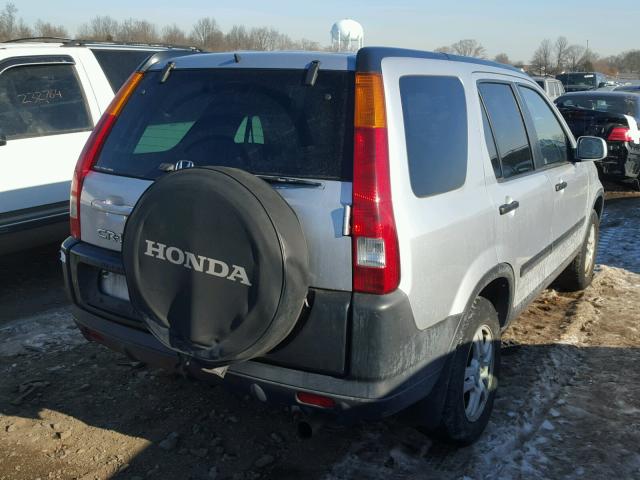 SHSRD78844U247844 - 2004 HONDA CR-V EX SILVER photo 4