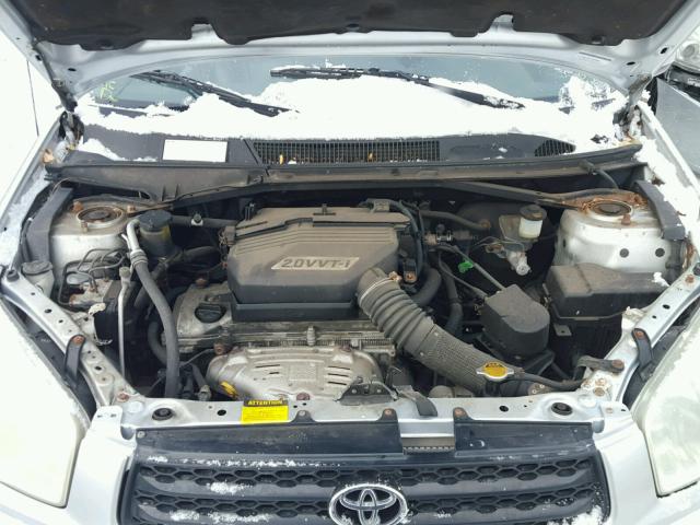 JTEHH20V826029454 - 2002 TOYOTA RAV4 SILVER photo 7