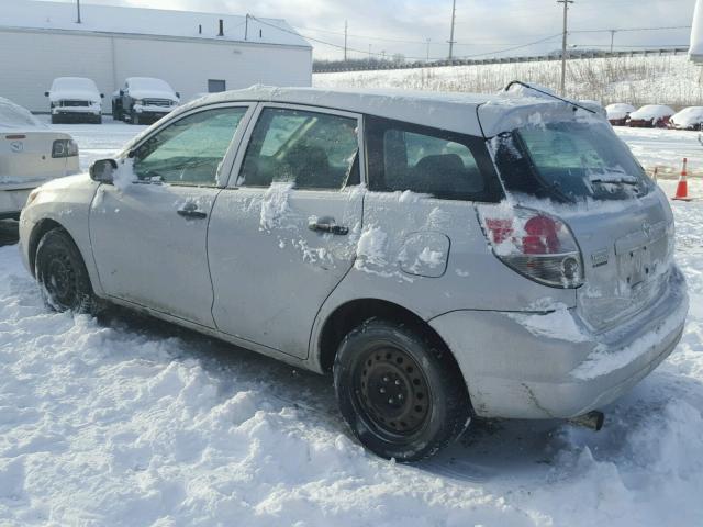 2T1KR32E48C706611 - 2008 TOYOTA COROLLA MA SILVER photo 3