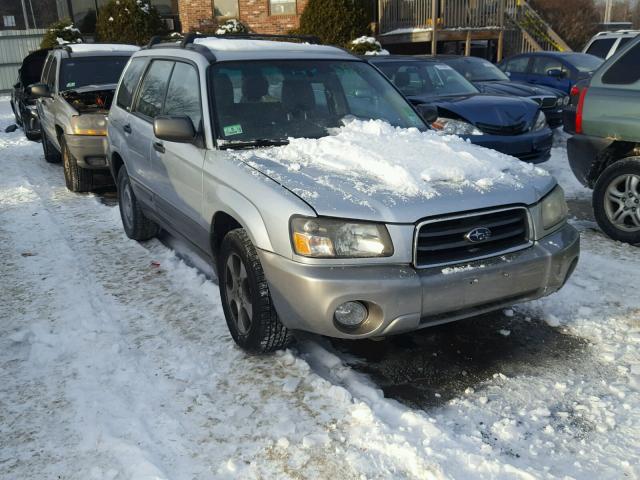 JF1SG65634H714500 - 2004 SUBARU FORESTER 2 GRAY photo 1