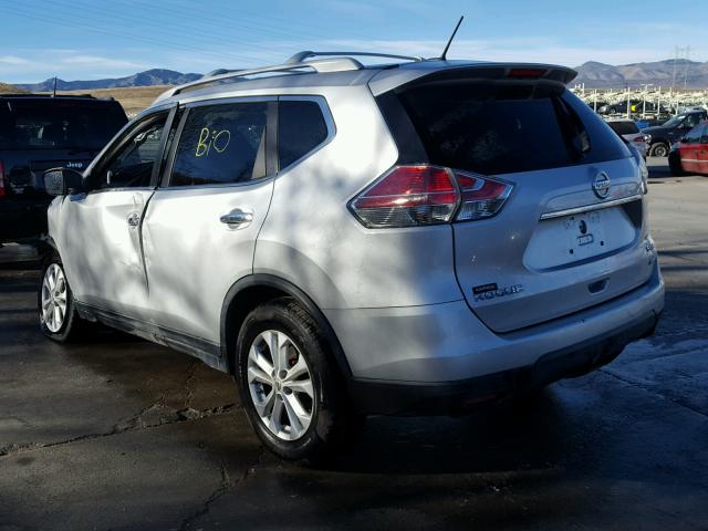 5N1AT2MV7EC779735 - 2014 NISSAN ROGUE S SILVER photo 9