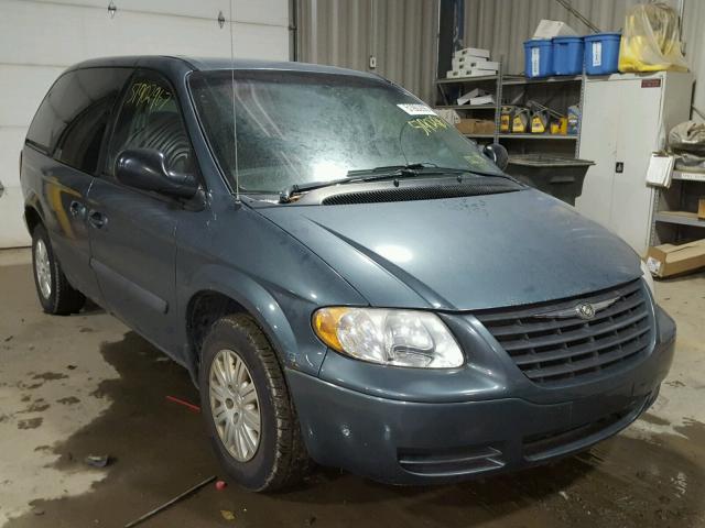 1C4GP45R65B403422 - 2005 CHRYSLER TOWN & COU TEAL photo 1