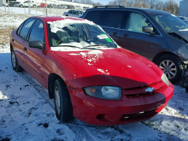 1G1JC52F257169809 - 2005 CHEVROLET CAVALIER RED photo 1