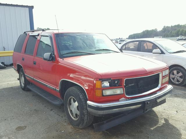 1GKEC13R0WJ706597 - 1998 GMC YUKON RED photo 1