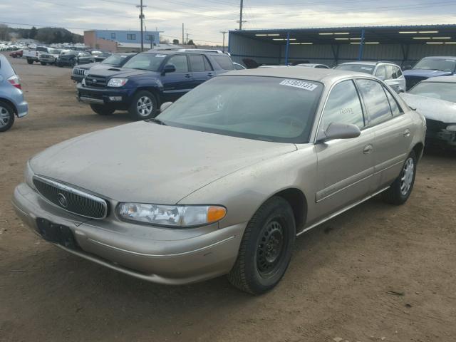 2G4WS52J011203639 - 2001 BUICK CENTURY CU TAN photo 2