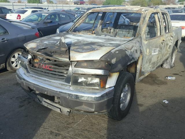 1GTCS13E478115619 - 2007 GMC CANYON WHITE photo 2