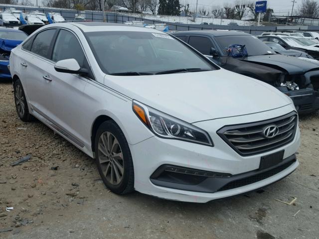 5NPE34AF9GH363496 - 2016 HYUNDAI SONATA SPO WHITE photo 1