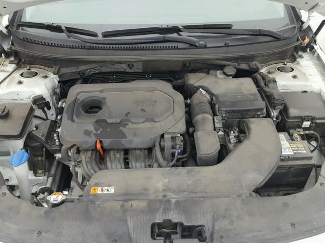 5NPE34AF9GH363496 - 2016 HYUNDAI SONATA SPO WHITE photo 7