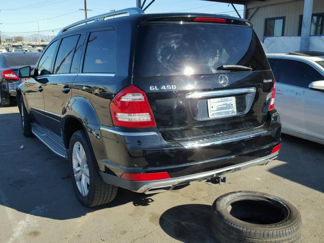 4JGBF7BE1CA775944 - 2012 MERCEDES-BENZ GL 450 4MA BLACK photo 3