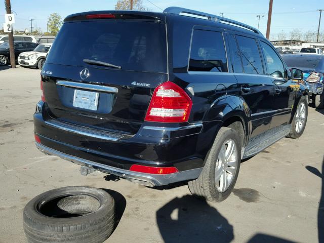 4JGBF7BE1CA775944 - 2012 MERCEDES-BENZ GL 450 4MA BLACK photo 4