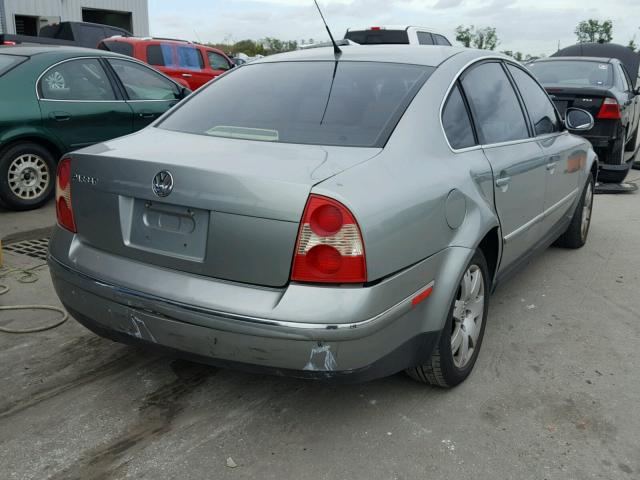 WVWAD63B95E041407 - 2005 VOLKSWAGEN PASSAT GLS GRAY photo 4