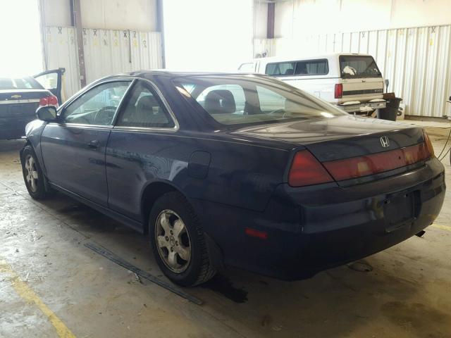 1HGCG32531A019769 - 2001 HONDA ACCORD EX BLUE photo 3