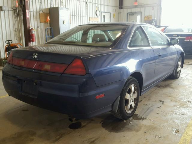 1HGCG32531A019769 - 2001 HONDA ACCORD EX BLUE photo 4