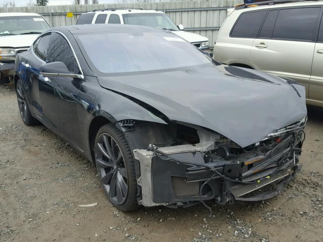 5YJSA1CP7DFP18169 - 2013 TESLA MODEL S BLACK photo 1