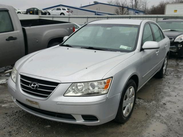 5NPET46C99H460358 - 2009 HYUNDAI SONATA GLS SILVER photo 2