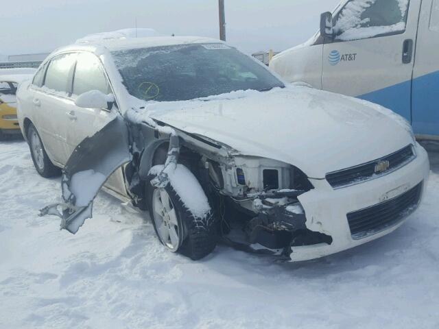 2G1WT55K879304422 - 2007 CHEVROLET IMPALA LT WHITE photo 1