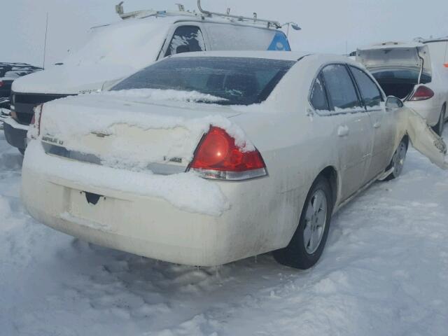 2G1WT55K879304422 - 2007 CHEVROLET IMPALA LT WHITE photo 4