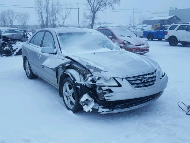 5NPET46C89H533106 - 2009 HYUNDAI SONATA GLS SILVER photo 1