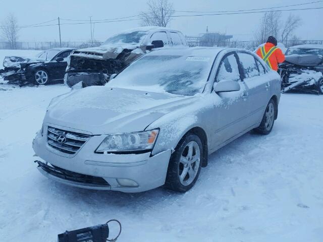 5NPET46C89H533106 - 2009 HYUNDAI SONATA GLS SILVER photo 2