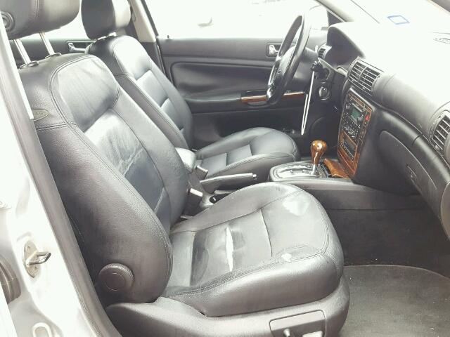 WVWRH63B33P394427 - 2003 VOLKSWAGEN PASSAT GLX GRAY photo 5