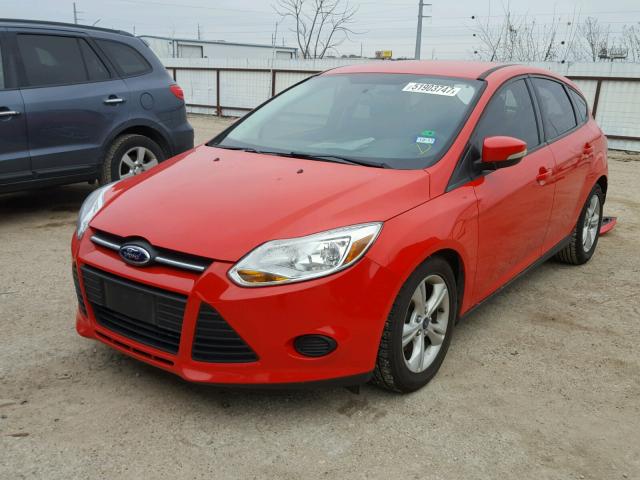 1FADP3K24DL313253 - 2013 FORD FOCUS SE RED photo 2