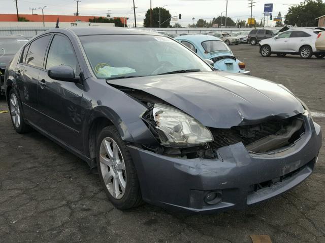 1N4BA41E78C823502 - 2008 NISSAN MAXIMA SE GRAY photo 1