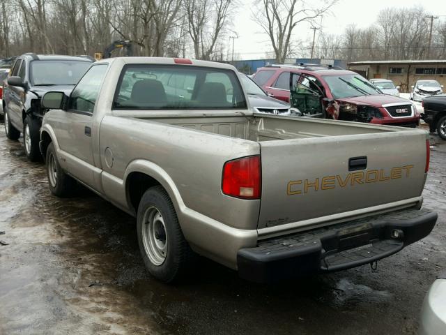 1GCCS1443XK150421 - 1999 CHEVROLET S TRUCK S1 SILVER photo 3