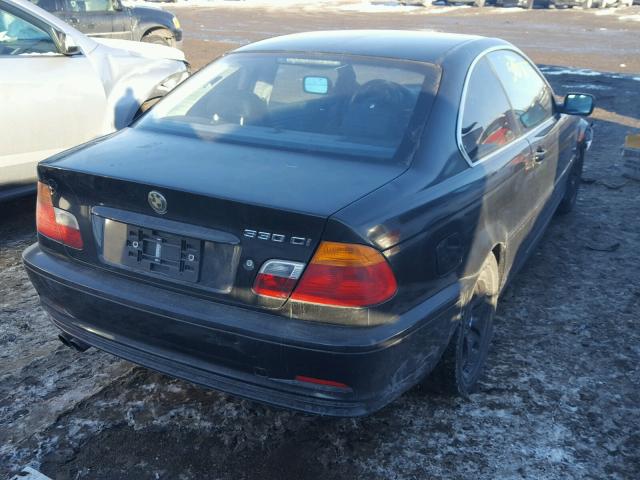 WBABN53481JU23343 - 2001 BMW 330 CI Черный фото 4