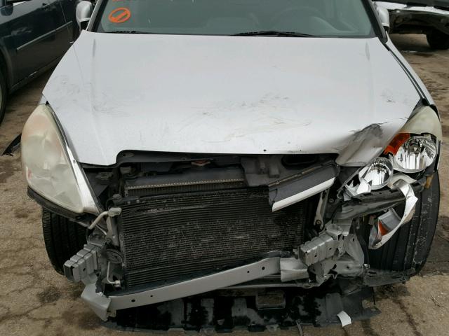 JHLRD788X6C025349 - 2006 HONDA CR-V EX SILVER photo 9