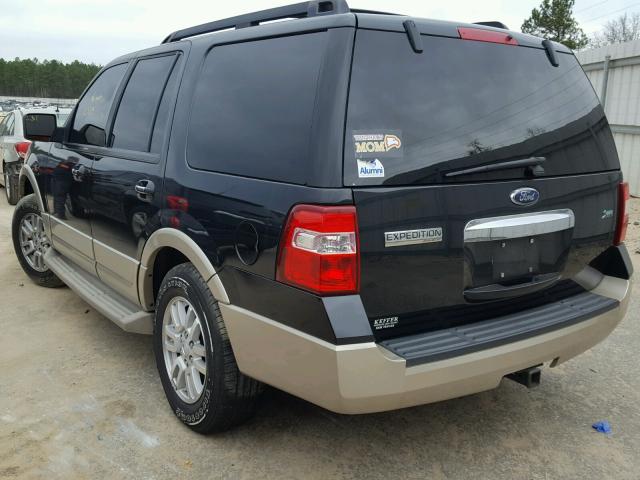 1FMJU1H55AEA43537 - 2010 FORD EXPEDITION BLACK photo 3