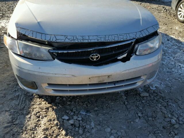 2T1CF22P81C846191 - 2001 TOYOTA CAMRY SOLA SILVER photo 9