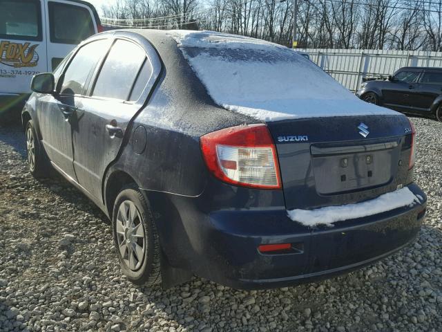 JS2YC5A28A6301580 - 2010 SUZUKI SX4 LE BLUE photo 3