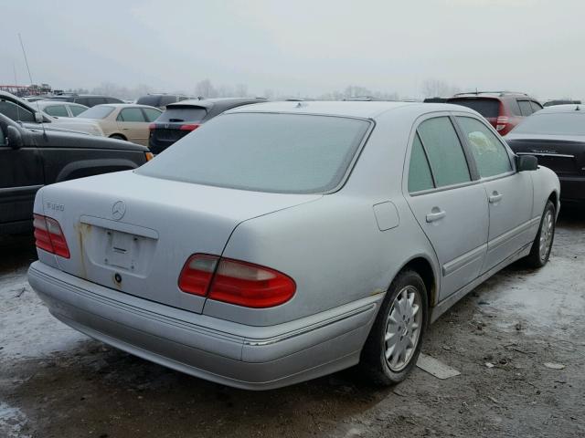 WDBJF65J71B346395 - 2001 MERCEDES-BENZ E 320 SILVER photo 4