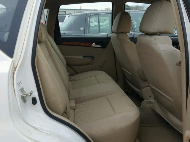 KL1TD66E59B673138 - 2009 CHEVROLET AVEO LS WHITE photo 6