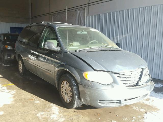 2A4GP44R36R740841 - 2006 CHRYSLER TOWN & COU BLUE photo 1