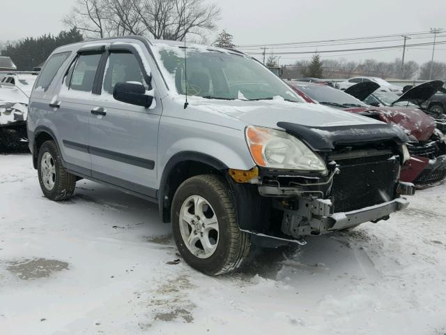 JHLRD78402C035430 - 2002 HONDA CR-V LX SILVER photo 1