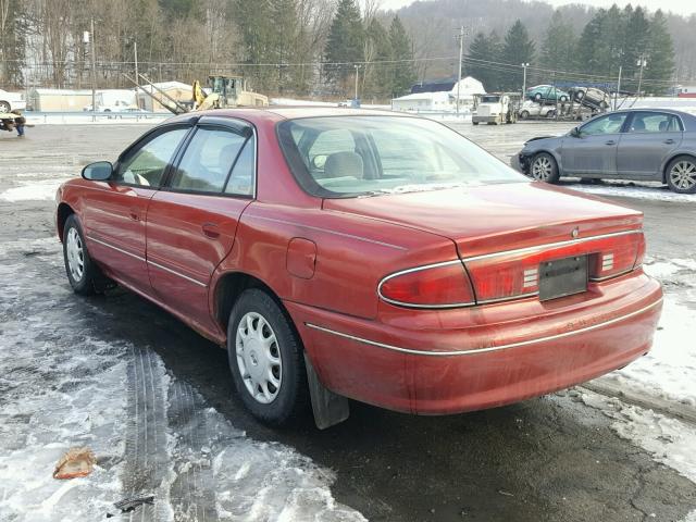 2G4WS52M2X1592755 - 1999 BUICK CENTURY CU BURGUNDY photo 3