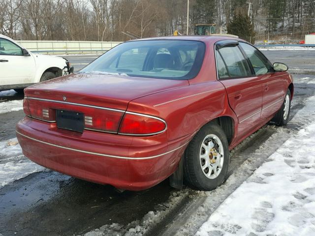 2G4WS52M2X1592755 - 1999 BUICK CENTURY CU BURGUNDY photo 4