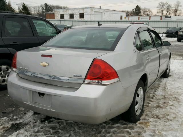 2G1WB58K589231431 - 2008 CHEVROLET IMPALA LS GRAY photo 4