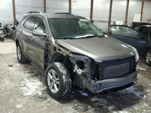 2CNALDEW1A6204116 - 2010 CHEVROLET EQUINOX LT BROWN photo 1