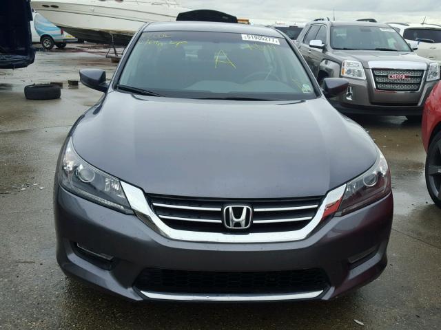 1HGCR2F57DA206824 - 2013 HONDA ACCORD SPO GRAY photo 9