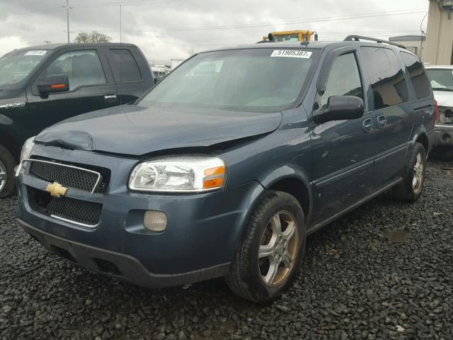 1GNDV33L56D215358 - 2006 CHEVROLET UPLANDER L BLUE photo 2