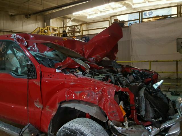 1FT8X3B61CEB53785 - 2012 FORD F350 SUPER RED photo 9