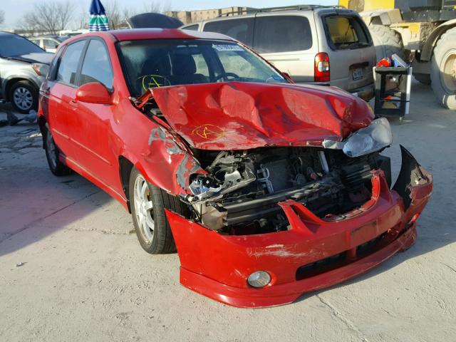 KNAFE161865347733 - 2006 KIA SPECTRA5 RED photo 1