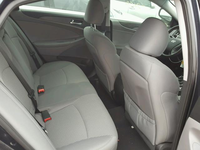 5NPEB4AC5EH829933 - 2014 HYUNDAI SONATA GLS GRAY photo 6