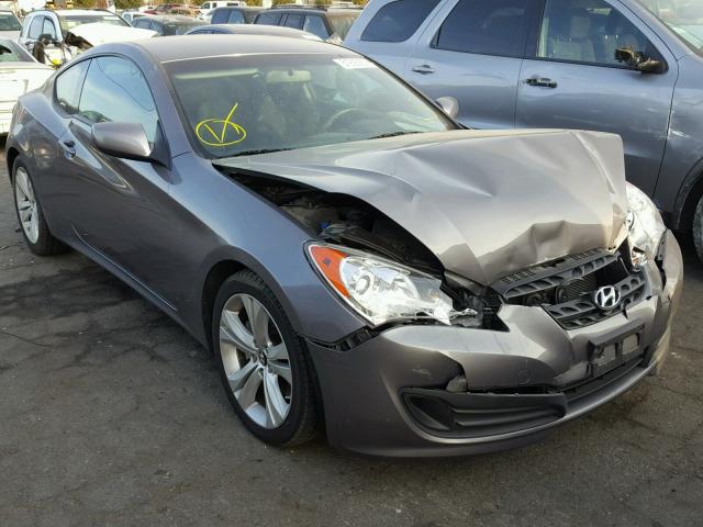 KMHHT6KD7BU060295 - 2011 HYUNDAI GENESIS CO GRAY photo 1