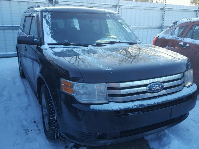 2FMGK5BC9ABA54065 - 2010 FORD FLEX SE BLACK photo 1